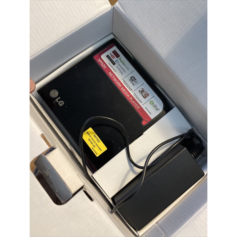 LG Life's Good Network Media Player Model SP520  No Remote